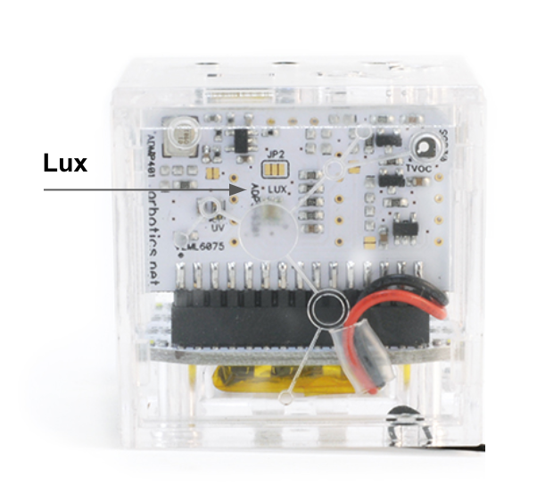 Lux Sensor Location