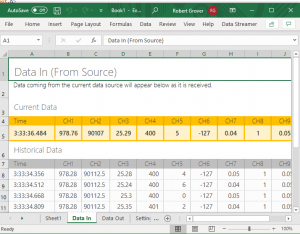databot™ Basic Training - Excel and Data Streamer - databot