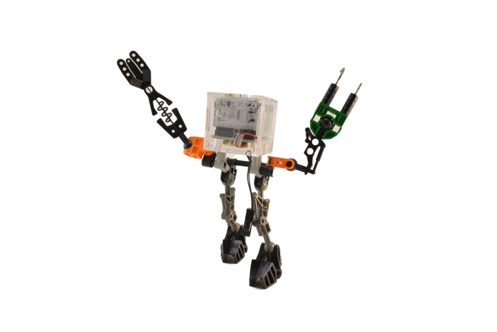 databot with LEGO legs