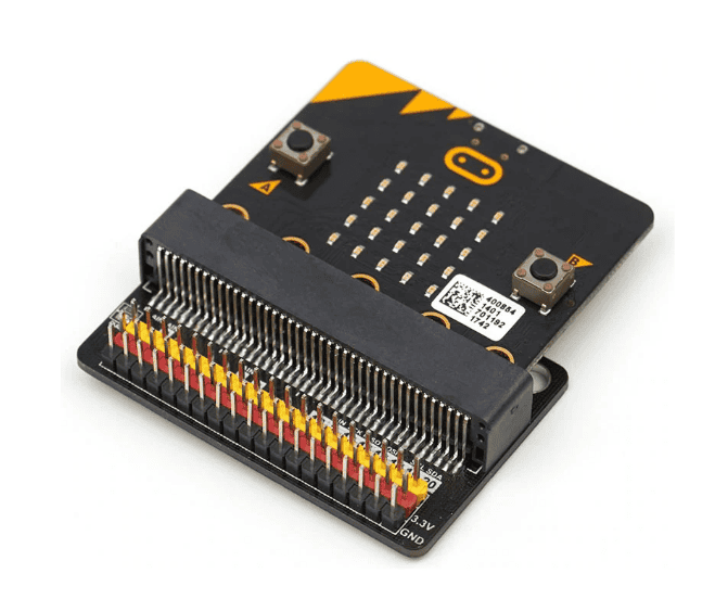 BBC micro:bit with expansion board