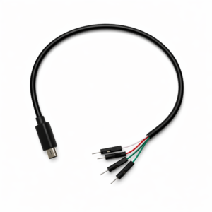 adapter cable - microusb to male breakout terminals