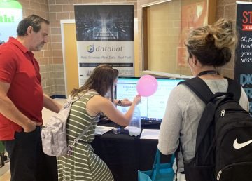 Megan Balloon Capture Blown Away at ISTA!